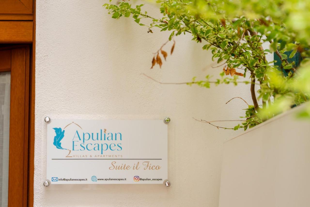 Apulian Escapes - Suite Il Fico โปลีญาโนอามาเร ภายนอก รูปภาพ